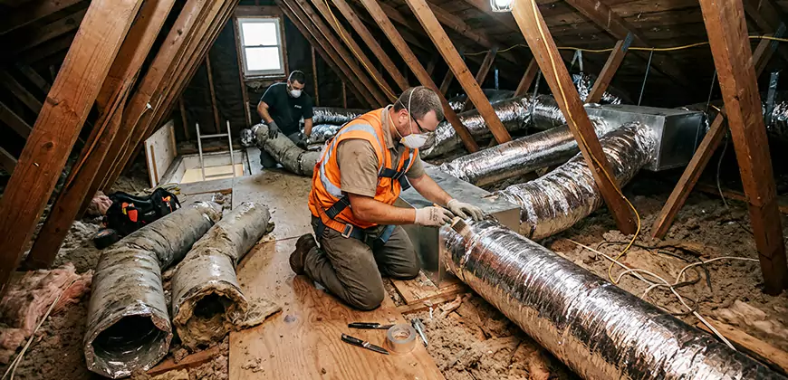 AC Duct Replacement in Danbury