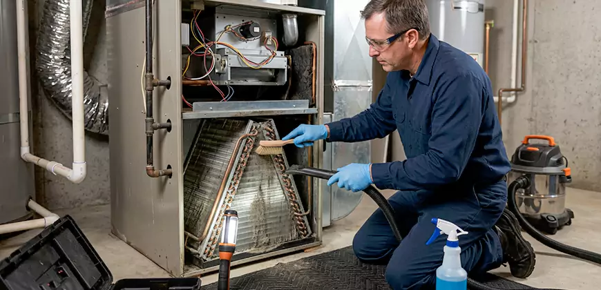 Furnace Coil Cleaning in Danbury