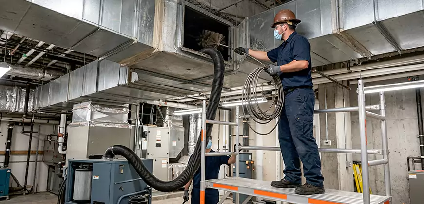 Commercial AC Duct Cleaning in Danbury